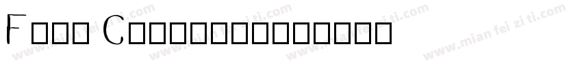 Font Complete字体转换